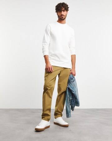 Textured Long Sleeve T-Shirt Long