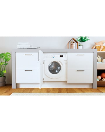 Indesit BIWMIL71252UKN Integrated 7kg Washing Machine
