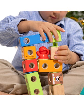 Melissa & Doug Blockables Town Play Set