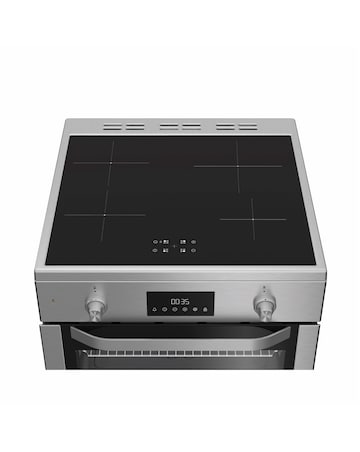 Hotpoint HDE6IDC2X 60cm Electric Double Cooker with Induction Hob Install
