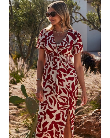 Sosandar Stretch Woven Dress