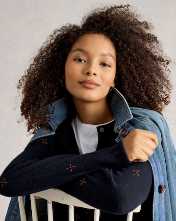 White Stuff Lulu Embroidered Cardi