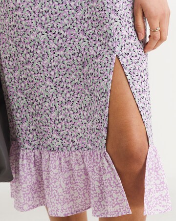 French Connection Enora Breya Sweetheart Ruffle Midaxi Dress