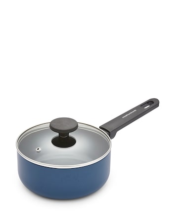 Morphy Richards Recycled Aluminium Blue 5 Piece Pan Set