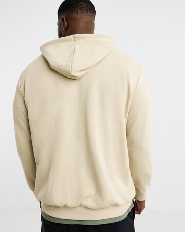 Jack & Jones Grayson Logo Hoodie - Cream