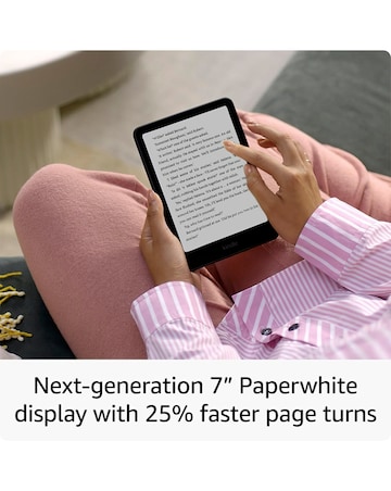 Amazon Kindle Paperwhite (2024) 7in 32GB Signature Edition E-Reader - Black