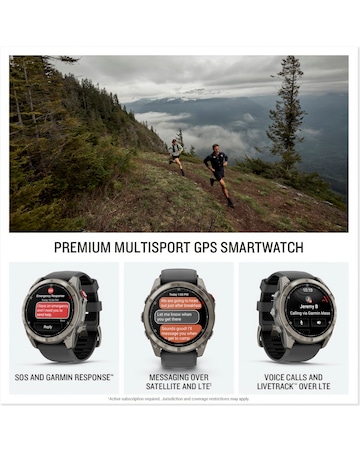 Garmin Fenix 8 Pro AMOLED 47mm Smart Watch - Graphite/Black