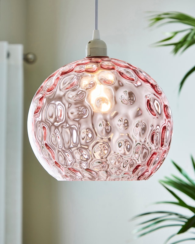 Raya Ripple Glass Easy Fit Shade