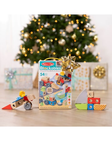 Melissa & Doug Blockables Vechiles Play Set