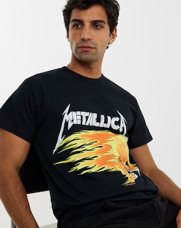 Metallica Graphic Band T-Shirt - Black