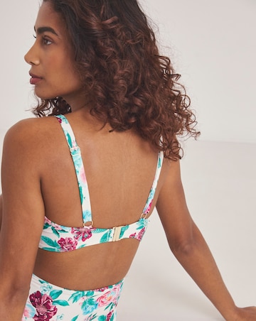 MAGISCULPT Twist Front Plunge Underwired Bikini Top