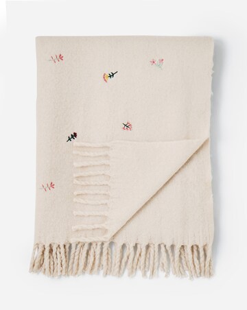 Charlotte Embroidered Mohair Throw