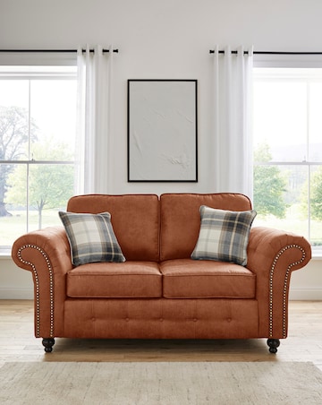 Oakland Faux Leather 2 Seater Sofa