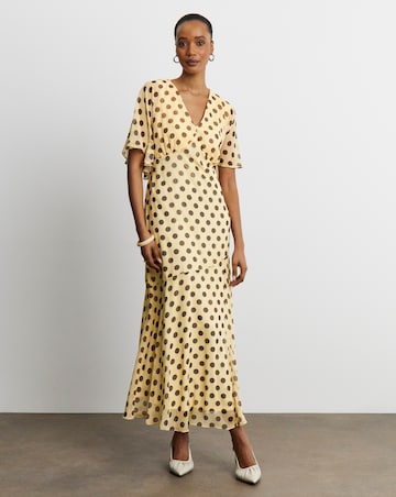 Joanna Hope Maxi Dress With Removeable Scarf