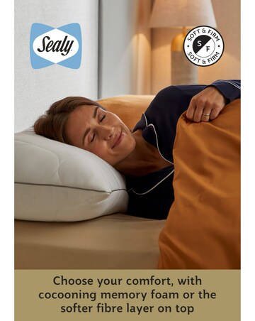 Sealy Dual Comfort Memory Foam Pillow