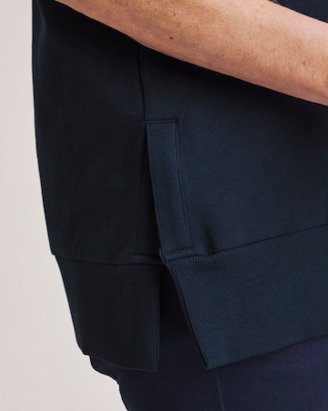 Julipa Pure Cotton Short Sleeve Sweatshirt