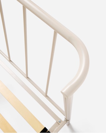 Cole Curved Metal Bed