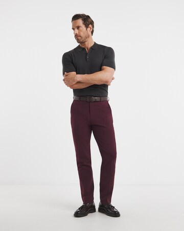 Tapered Fit Flat Front Trouser