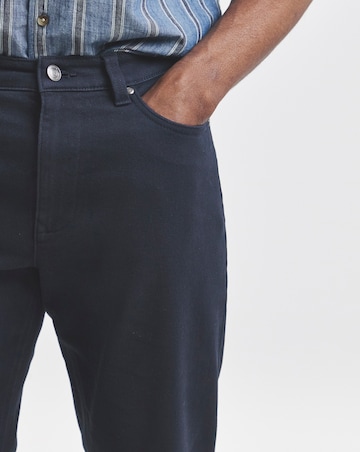 Union Navy Slim Fit Gabardine Jeans