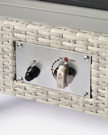 Alexa Corner Sofa with Firepit