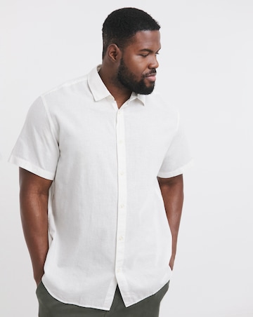 Jack & Jones Breeze Linen Shirt - White