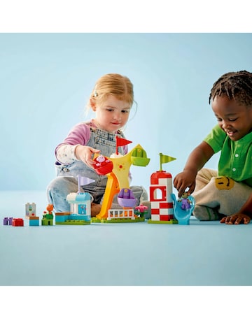 LEGO DUPLO Peppa Pig Funfair Toddler Learning Toy 10453