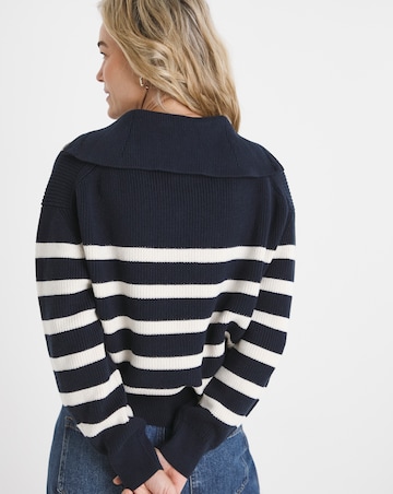 Tommy Hilfiger Cardi Stitch 1/2 Zip Sweater