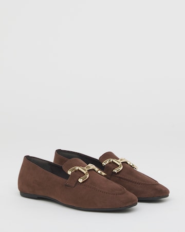 Butterfly Classic Loafer With Snaffle Trim - Wide Fit (E)