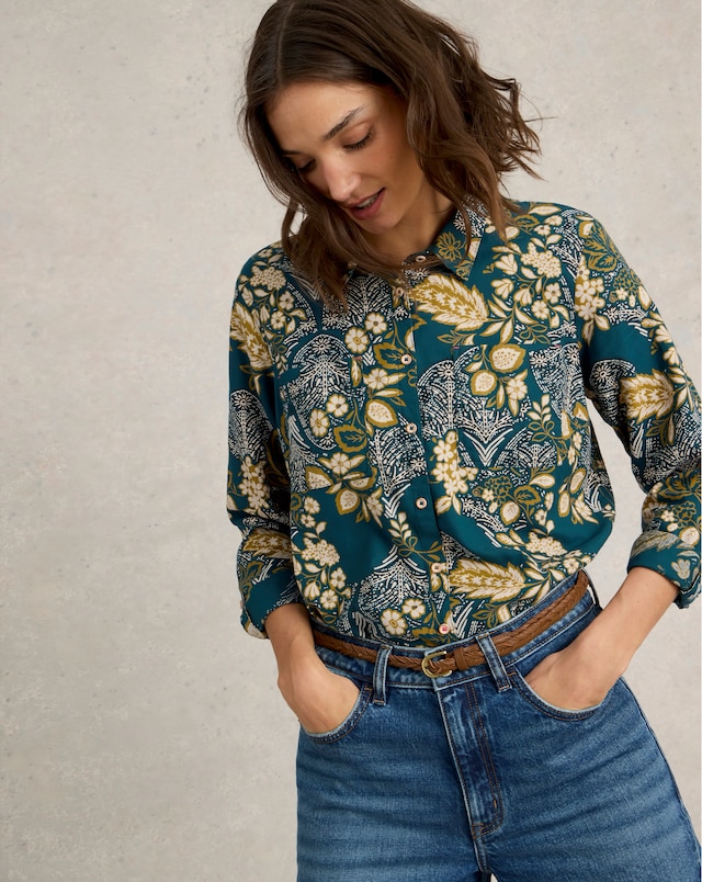White Stuff Sophie Organic Cotton Shirt