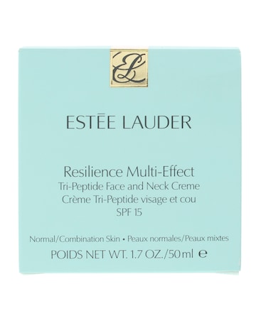Estee Lauder Resilience Multi-Effect Tri-Peptide Face And Neck Cream SPF15 50ml