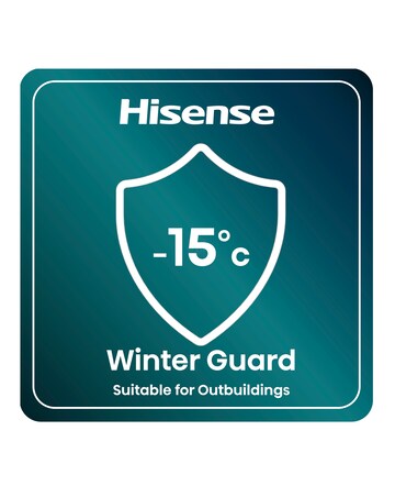 Hisense FV298N4ACE Frost Free Upright Freezer - Stainless Steel E Rated