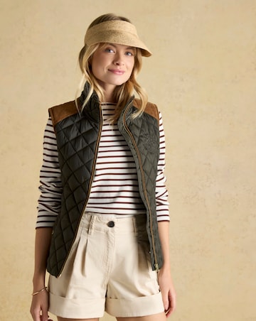 Joules Braemar Luxe Showerproof Quilted Coat