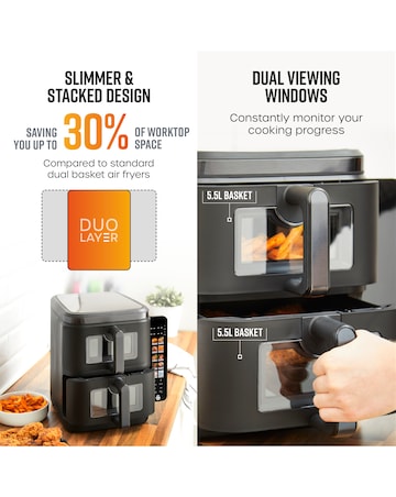 Swan 11L Duo Layer Air Fryer