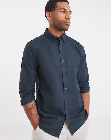 Long Sleeve Oxford Shirt Long Length