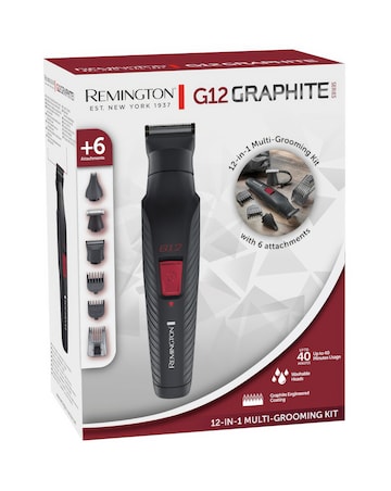 Remington G12 Graphite Series 12in1 Multi-Grooming Kit PG2120