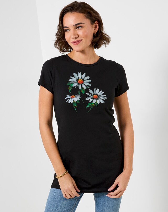 Joe Browns Daisy Graphic Tunic Top