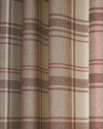 Highland Check Lined Curtains