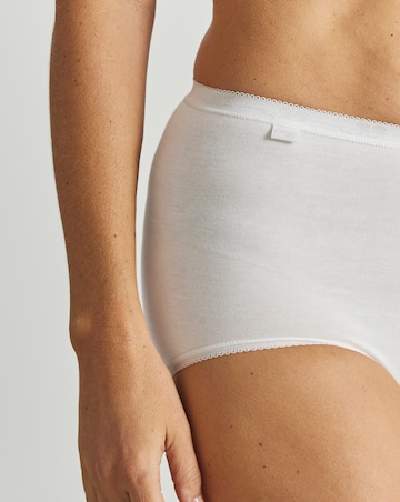 Sloggi (3 Pack) Cotton Basic Maxi Knickers Mint Multi