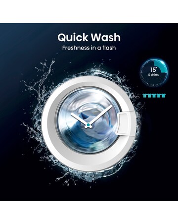 Hisense 3 Series WF3M841BWI Integrated 8kg Washing Machine 1400 rpm White