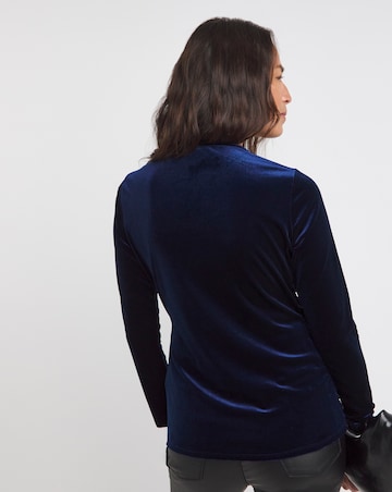 Joe Browns Roxanna Wrap Velour Top