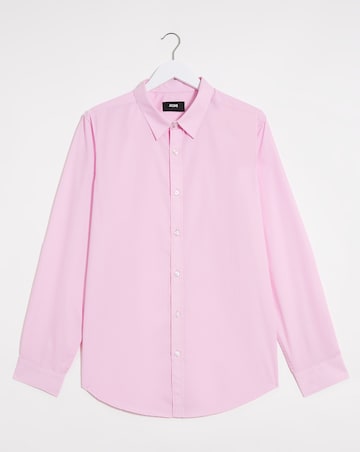 Pink Long Sleeve Formal Shirt Reg