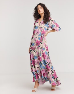 Joanna Hope Wrap Maxi Dress