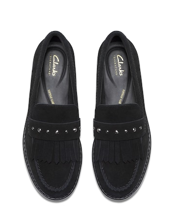 Clarks Hana Suede Loafer Standard Fit