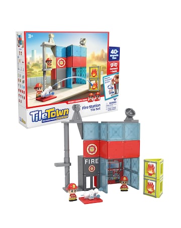 Tile Town Fire Station Tile Set