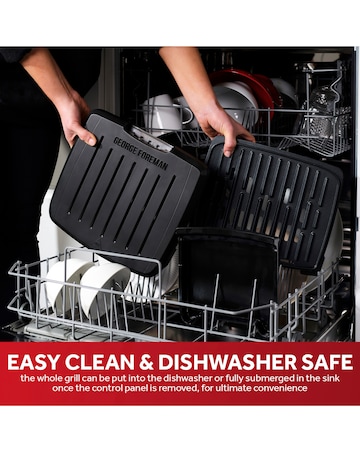 George Foreman Medium Immersa Dishwasher Safe Health Grill