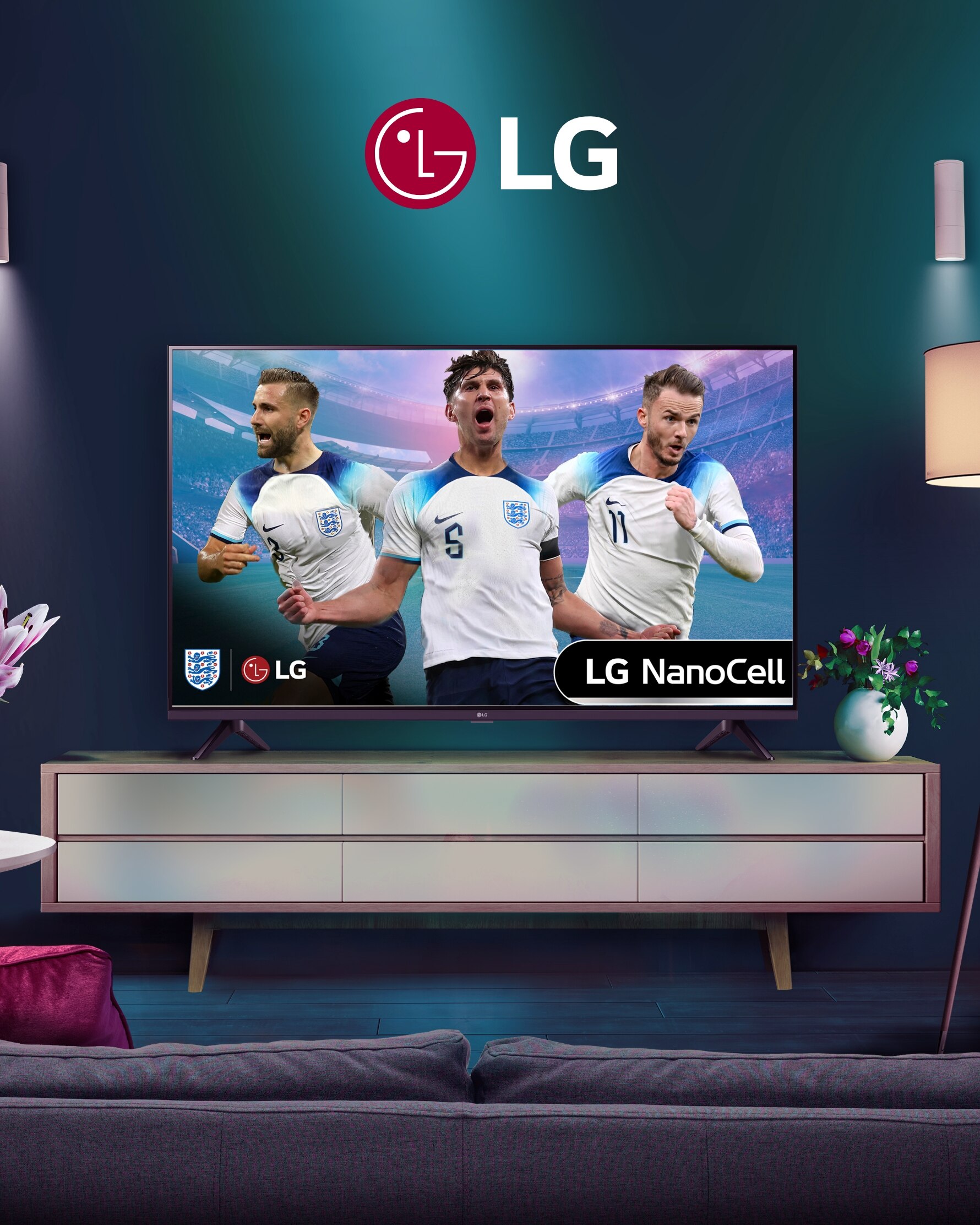 An LG NanoCell Television. 