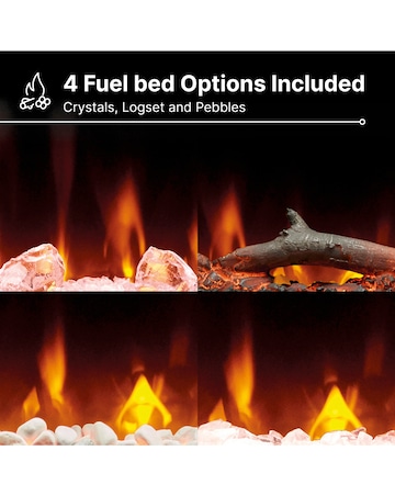 Dimplex Sierra Linear 60 Fireplace Fire Suite