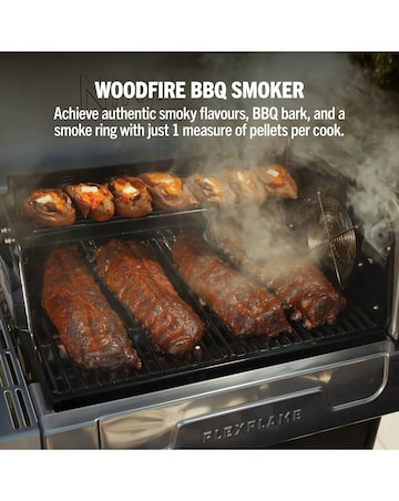 Ninja FlexFlame Outdoor Cooking System Barbecue PG301UK Black/ Silver