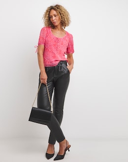 Whistles Diagonal Round Neck Top