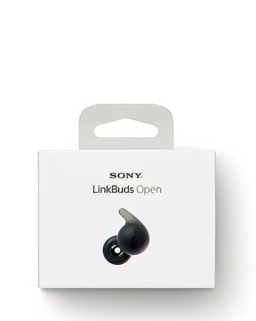 Sony LinkBuds Open Truly Wireless Earbuds with Ring Driver - Black